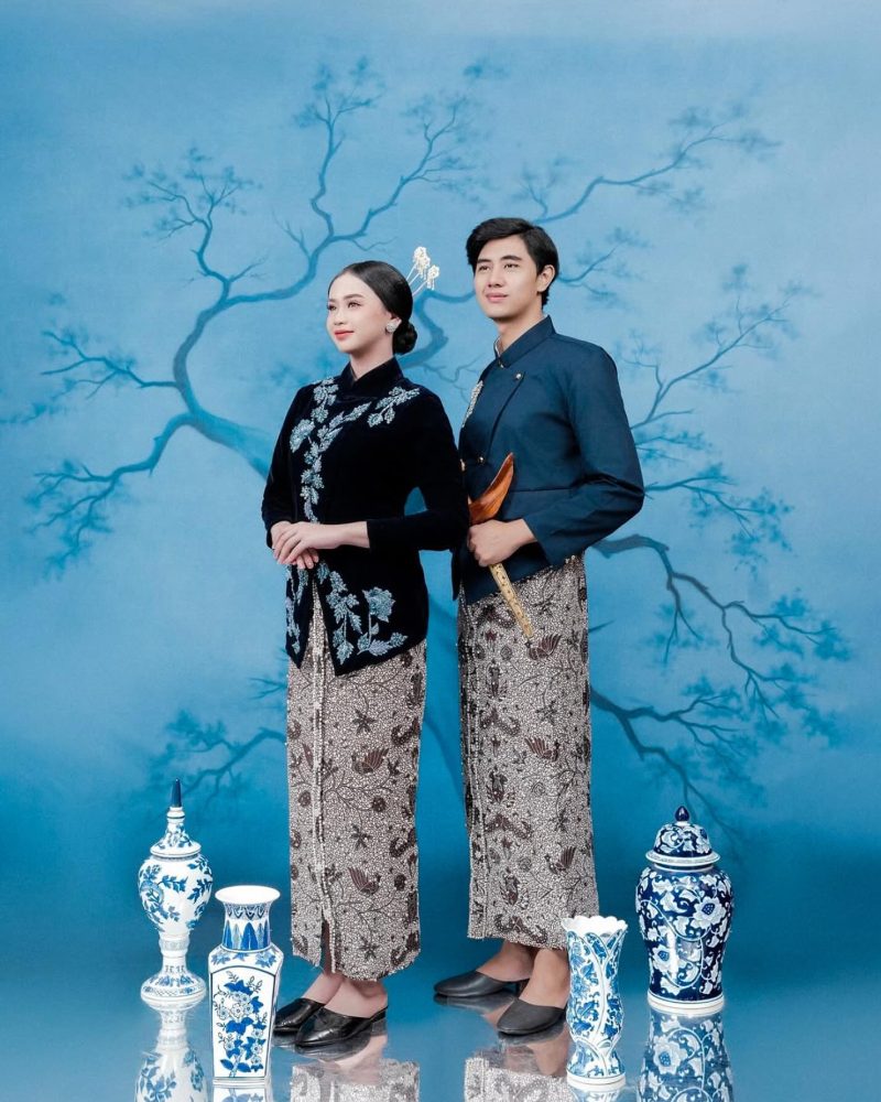 Jawa Premium - Attire 06 Janggan Navy