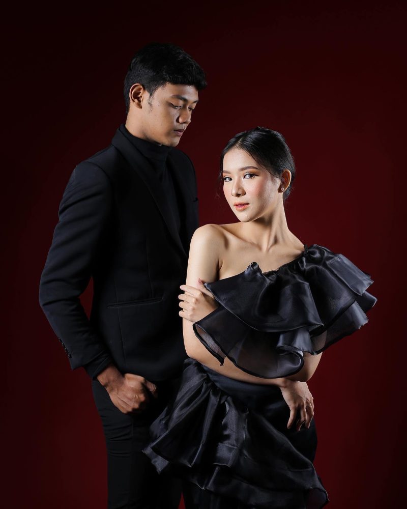 Modern Gown - Hitam 01