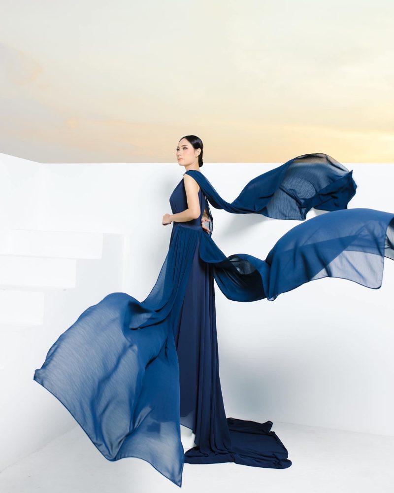 Gown Thira - Navy