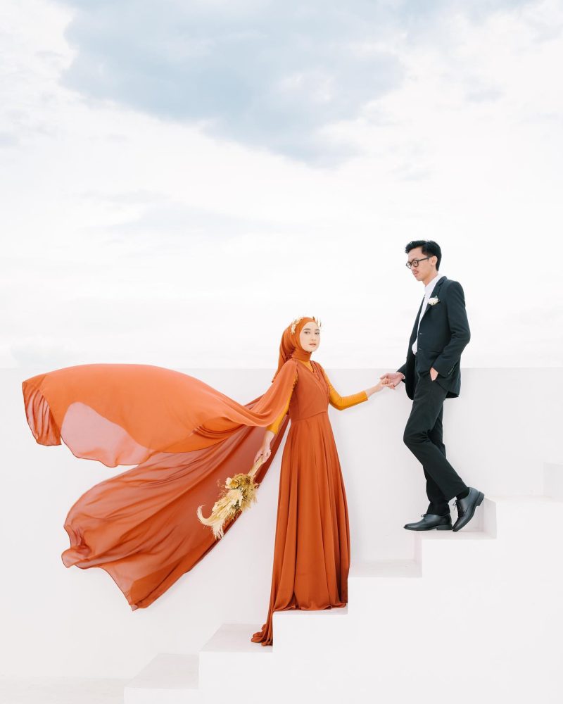 Gown Thira - Terracota