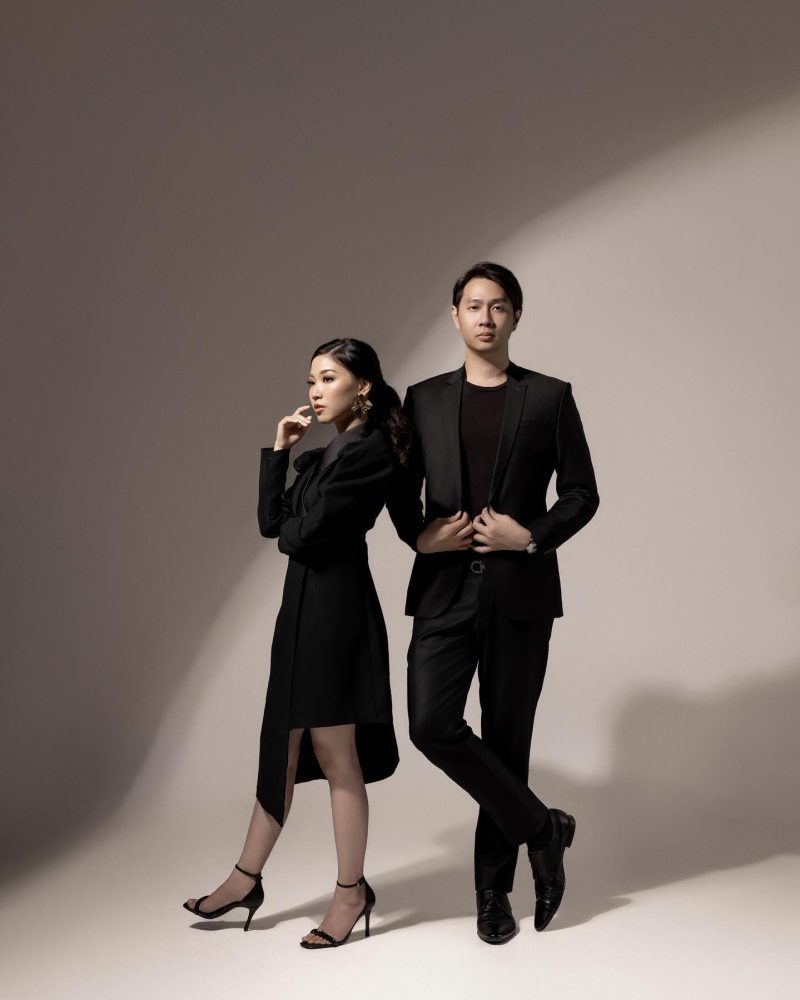 Modern Casual Gown - Hitam Non Hijab