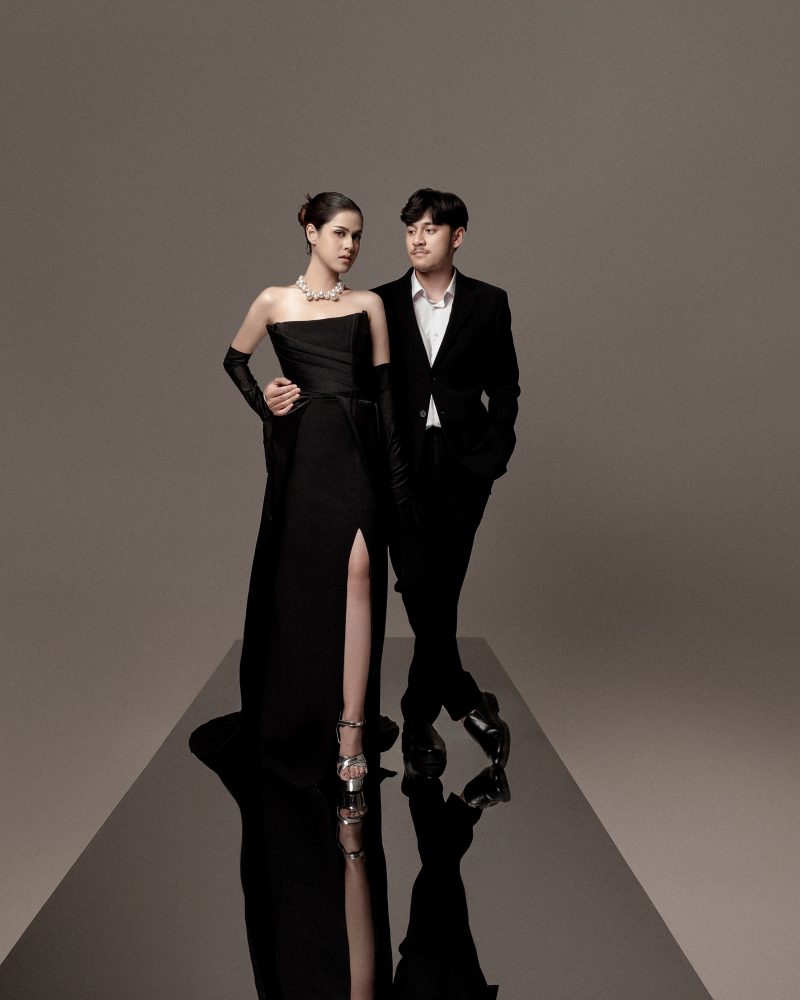 Modern Gown - Hitam 02