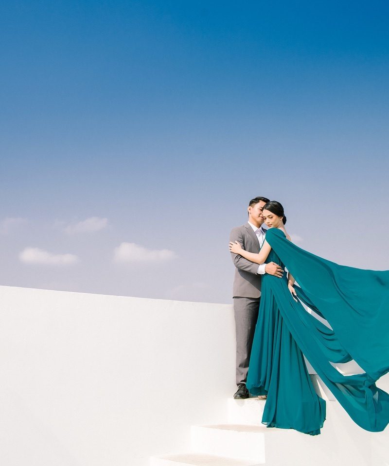 Gown Thira - Emerald Non Hijab