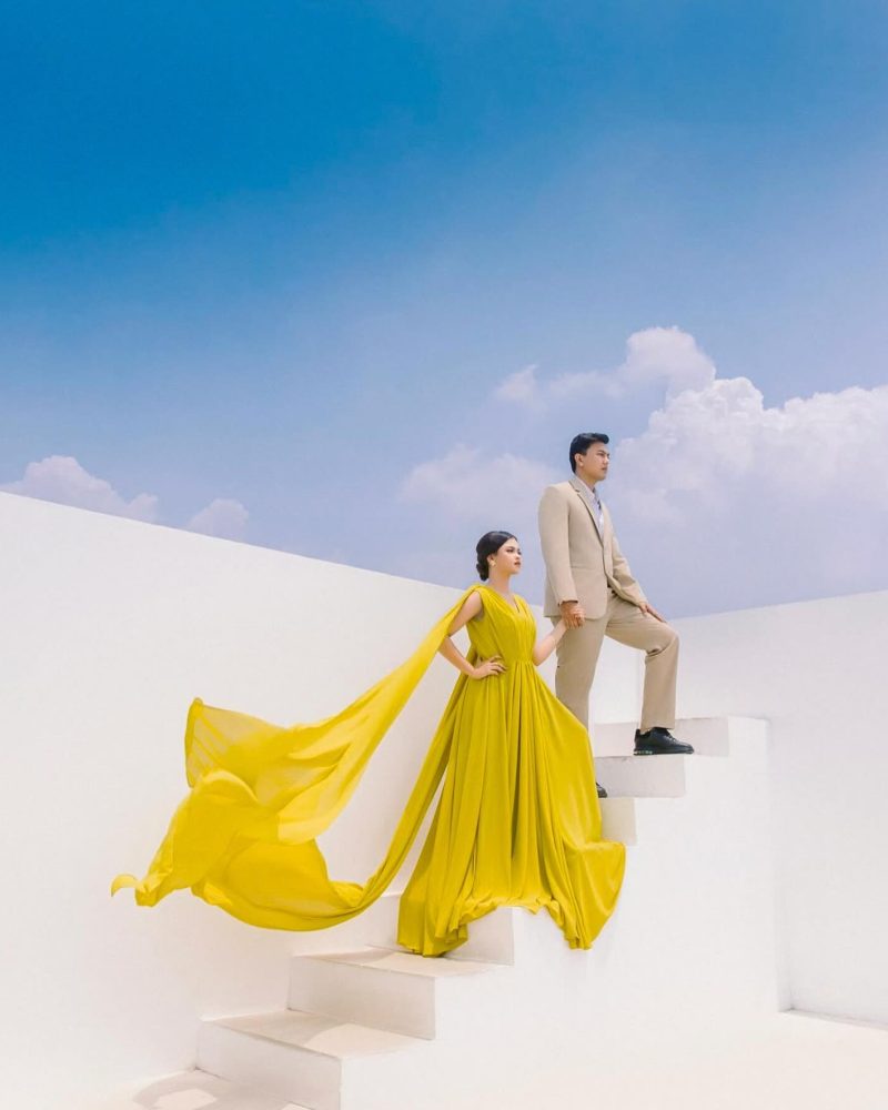 Gown Thira - Lemon Non Hijab